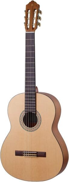 konzertgitarre-kaufen-yamaha-c40mii-einsteiger.jpg Yamaha C40MII Konzertgitarre in Natur-Matt – perfekte Einsteigergitarre mit Nylon-Saiten, ideal für Anfänger, die eine Konzertgitarre kaufen möchten.